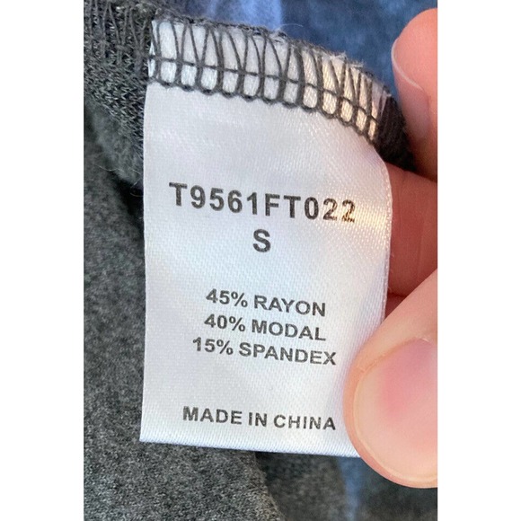 Tart Collections Ruched Sleeve Blazer Cardigan Small Women’s Gray Open Front - Picture 4 of 8